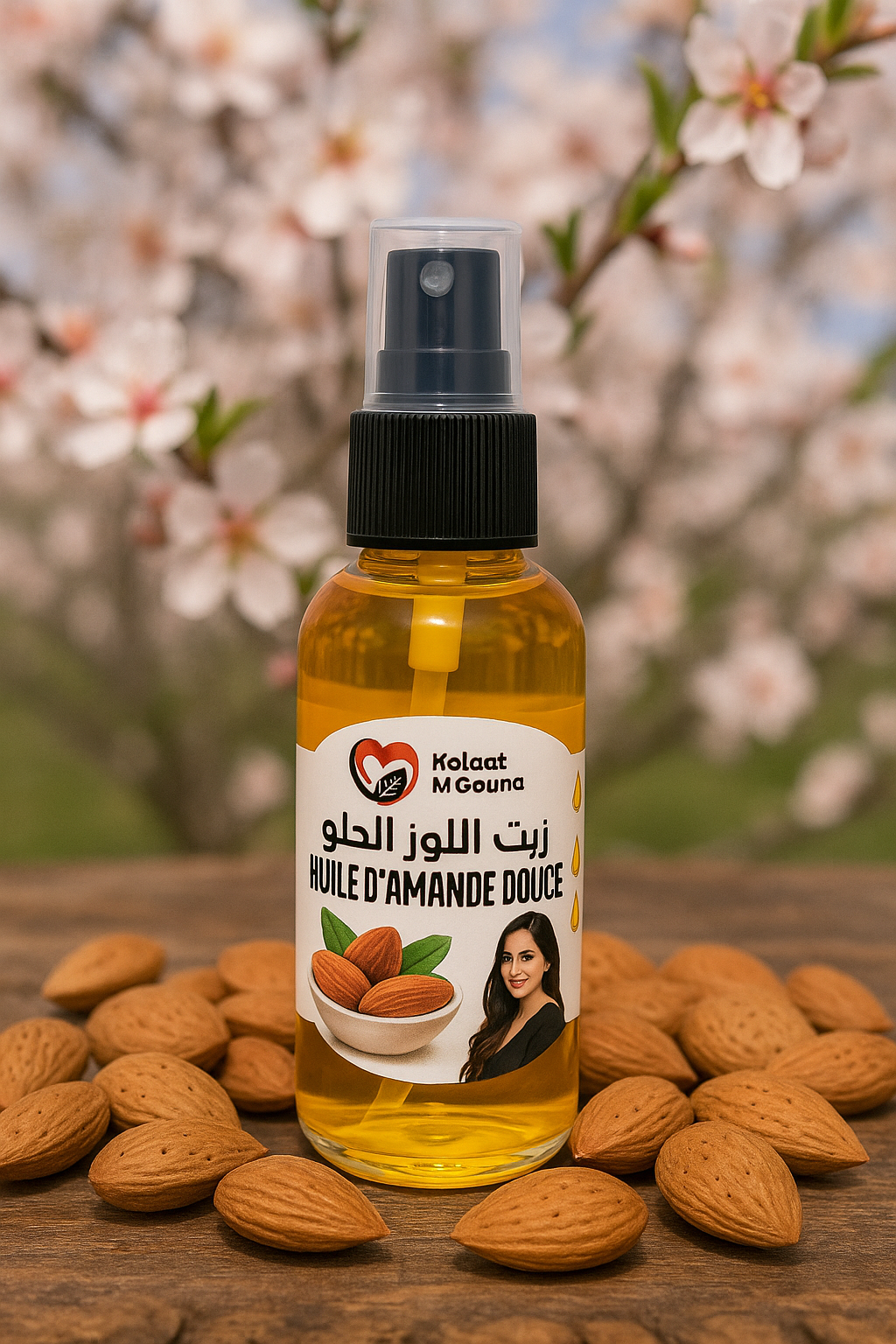 Huile d'amande douce 60ml