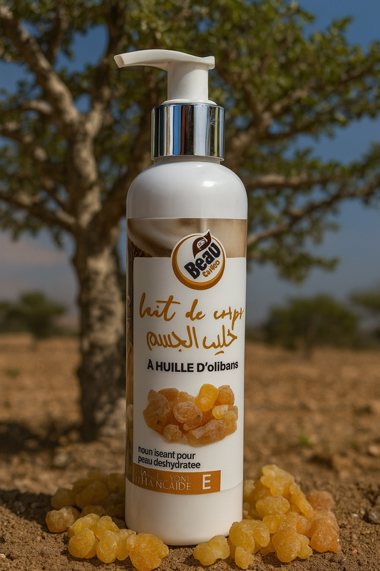 Lait de corps à l’huile d’olibans 200 ml
