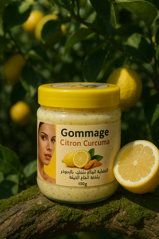 Gommage citron curcuma