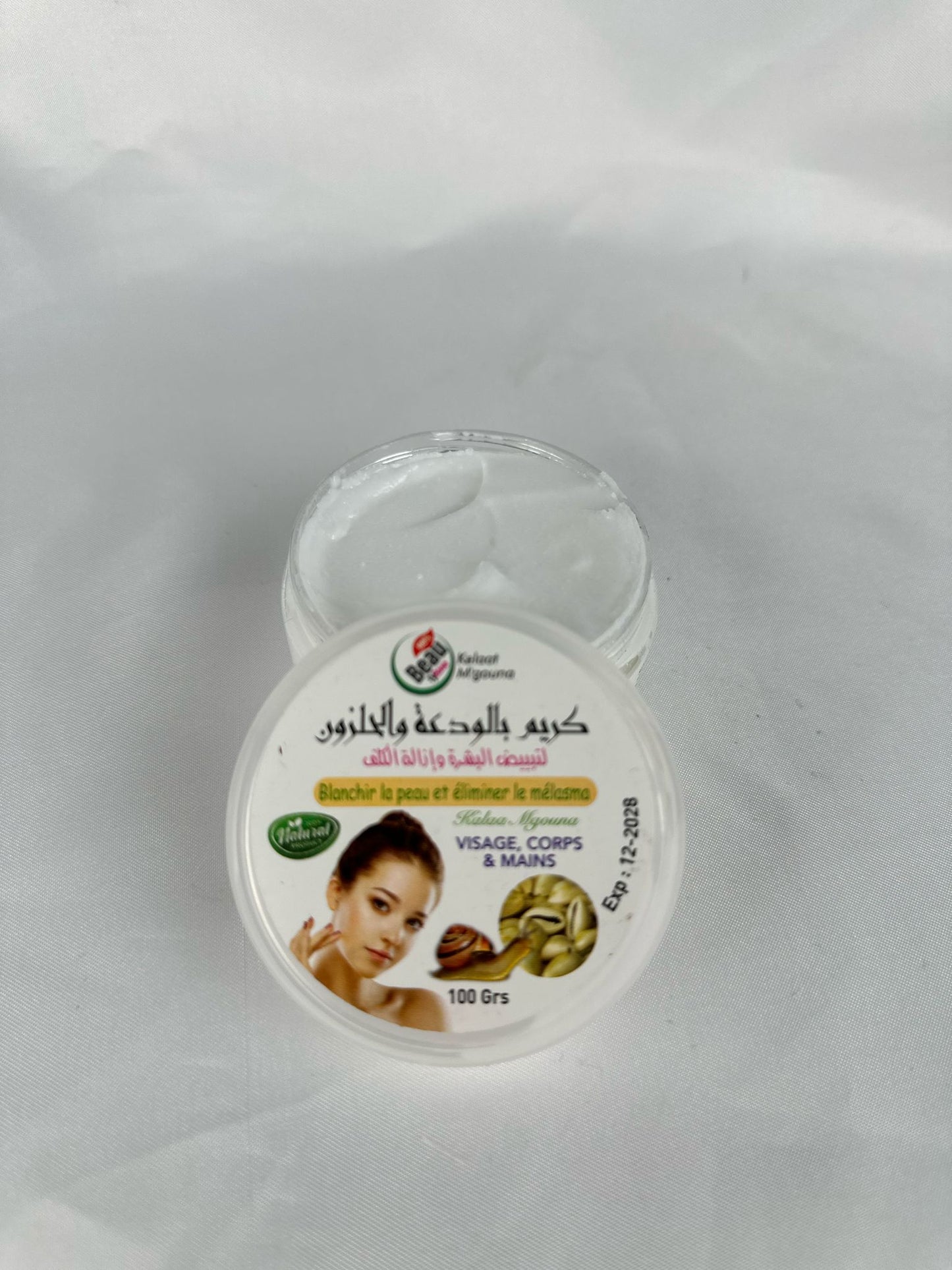 Crème à la bave d’escargot